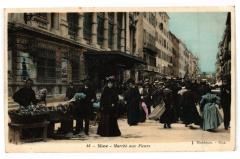 Nice - Marche aux fleurs à Nice