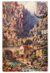 Menton - Le pont saint louis à Menton