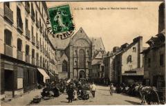 Rennes-Eglise et Marché Saint-Germain à Rennes