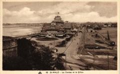 Saint-Malo - Le Casino et le Sillon à Saint-Malo