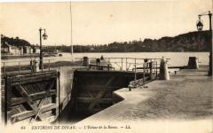 Dinan - L'Ecluse de la Rance à Dinan