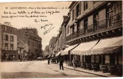 Saint-Brieuc - Place et Rue Saint-Guillaume à Saint-Brieuc