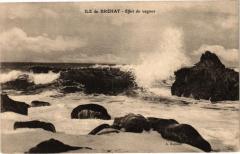 Ile de Brehat - Effet de vagues à Île-de-Bréhat