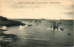Saint-Jacut de la Mer-La Houle Causseule-Arrivée des Pécheurs à Saint-Jacut-de-la-Mer