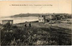Saint-Jacut de la Mer-Vue générale et un coin de la Plage à Saint-Jacut-de-la-Mer
