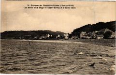Les Hotels et la Plage de Saint-Efflam