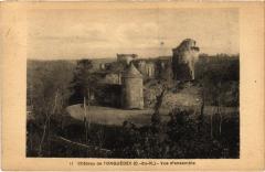 Chateau de Tonquedec-Vue d'ensemble