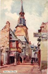 Dinan - Une Rue à Dinan