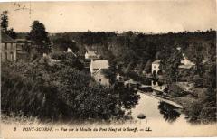 Pont-Scorff - Vue sur le Moulin du Pont - Neuf et le Scorff à Pont-Scorff