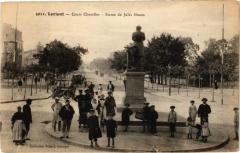 Lorient - Cours Chazalles - Statue de Jules Simon à Lorient