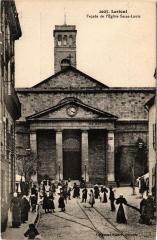Lorient - Facade de l'Eglise Saint-Louis à Lorient