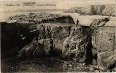 La Bretagne - Morbihan - Quiberon - Rochers de Port-Bara à Quiberon