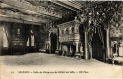 Orleans - Salle de Reception de l'Hotel de Ville à Orléans