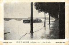 Crue de la Loire-Quai Barentin
