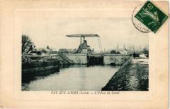 Fay aux Loges-L'Ecluse du Canal à Fay-aux-Loges
