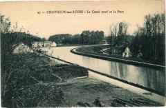 Chatillon-sur-Loire - Le Canal neuf et le Port à Châtillon-sur-Loire