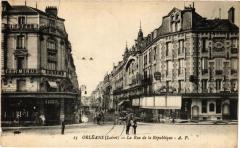 Orleans - La Rue de la Republique à Orléans