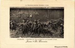 Orleans - Bas Relief de la Statue de Jeanne d'Arc à Orléans