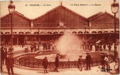 Orleans-La Gare-La Place Albert-Le Square