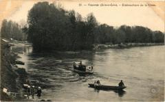 Vouvray-Embouchure de la Cisse à Vouvray