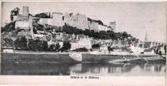Chinon et le Chateau à Chinon