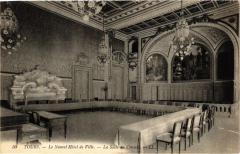 Tours-Le Nouvel Hotel de Ville-La Salle du Conseil à Tours