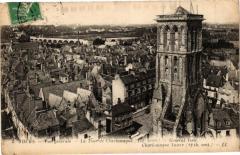Tours - Vue générale - La Tour de Charlemagne (Xii siécle) à Tours