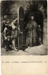 Blois - Le Chateau - Assassinat du Cardinal de Lorraine à Blois