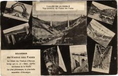 Vallée de la Sioule - Vue générale du Viaduc des Fades -
													63 Puy de Dôme
												