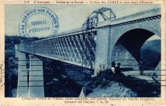 L'Auvergne - Vallée de la Sioule - Viaduc des Fades le plus haut