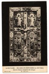 Saint-Nectaire - Reliure en orfevrerie à Saint-Nectaire