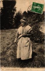 Types d'Auvergne - Paysanne