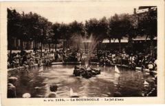 La Bourboule-Le jet d'eau à La Bourboule