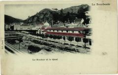 La Bourboule-Le Rocher et le Quai à La Bourboule