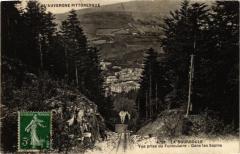 La Bourboule - Vue prise du Funiculaire - Dans les SAPins à La Bourboule
