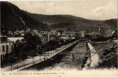 La Bourboule et la Dordogne vues de la Gare à La Bourboule