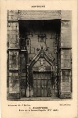 Aigueperse - Porte de l a Sainte-Chapelle à Aigueperse