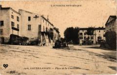 Sauxillanges - Place de la Constitution à Sauxillanges