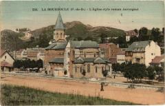 La Bourboule-L'Eglise style roman Auvergnat à La Bourboule