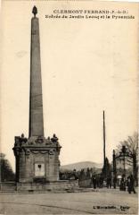 Clermont-Ferrand (P.-de-D.) - Entrée du Jardin Lecoq et la Pyramide à Clermont-Ferrand