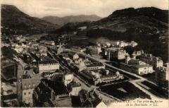 La Bourboule-Vue prise du Rocher de la Bourboule à La Bourboule