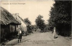 Du Col de la Moreno a Rochefort - Le Village de Bramaud