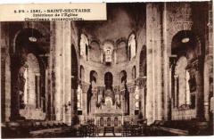G. D'O. - Saint-Nectaire interieur de l'Eglise - Chapiteaux à Saint-Nectaire