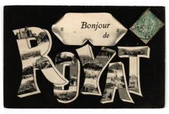 Bonjour de Royat à Royat
