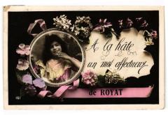 A la hate un mot affectuev de Royat à Royat