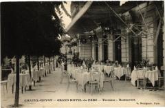 Chatel-Guyon - Grand-Hotel du Parc - Terrasse - Restaurant à Châtel-Guyon