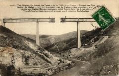 Vue générale du Viaduc des Fades et de la Vallée de la Sioule - -
													63 Puy de Dôme
												