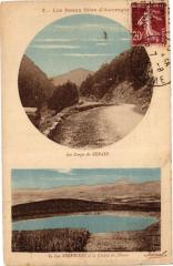 Le Lac de Servieres et la Chaine des Domes