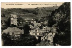 Saint-Nectaire - Vue prise sur le casiro à Saint-Nectaire