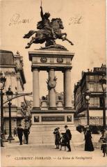 Clermont-Ferrand - La Statue de Vercingetorix à Clermont-Ferrand